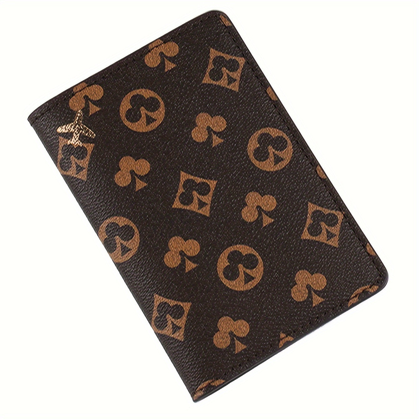 Fashionable And Lightweight Passport Wallet For Flight Travel Back To School, PU Leather Simple Solid Color Student Women Men Holiday Anti-theft Passport Holder