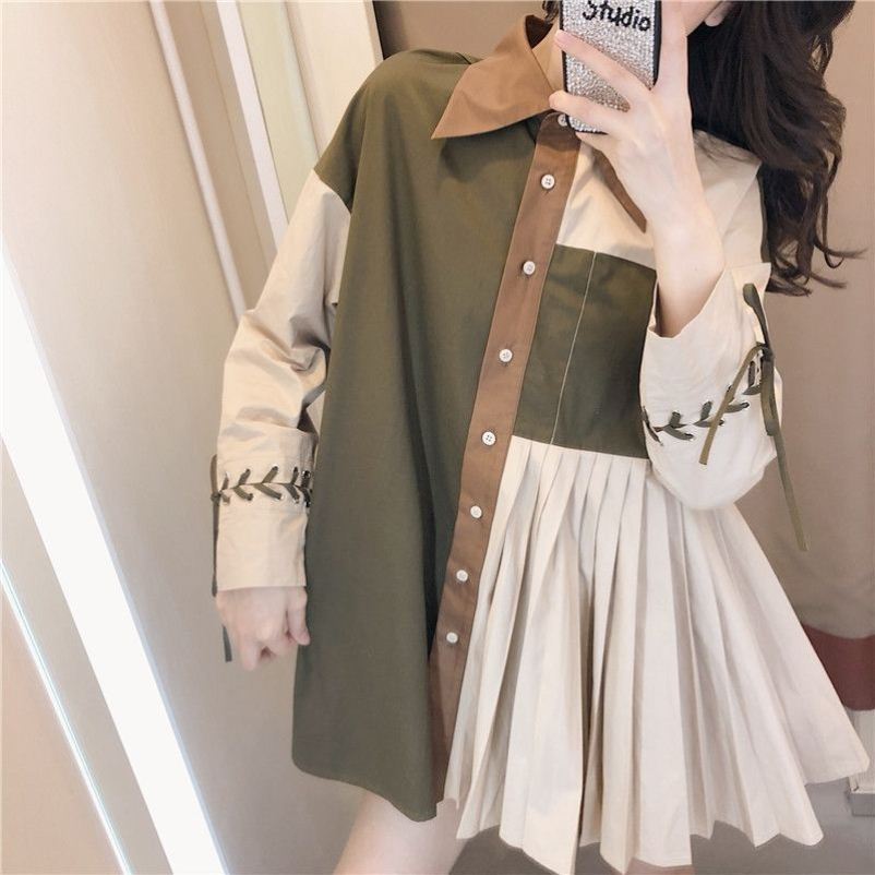 Salt, sweet shirt, women's long-sleeved, Yang 2021 spring design, french temperament, thin top