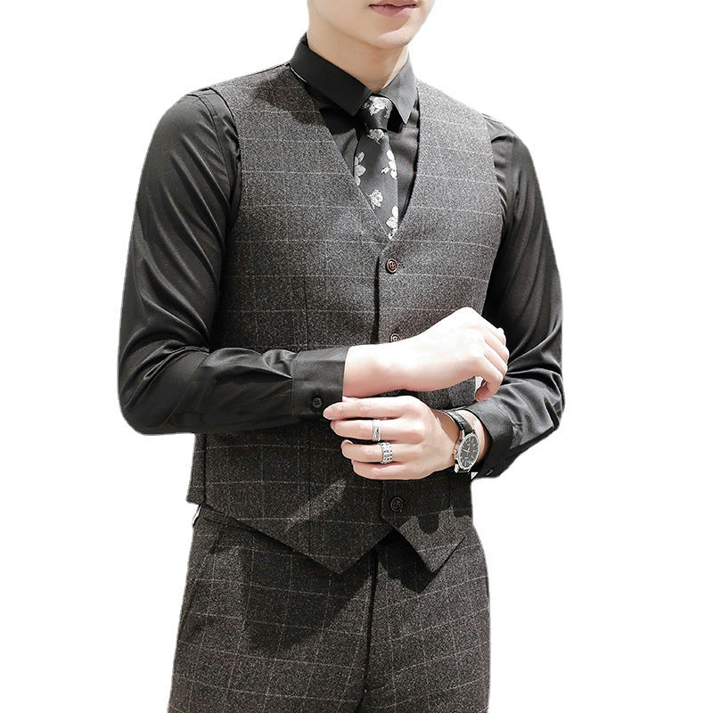 Suit male set men's dress business casual single western Korean version of Slim suit suit men's professional clothing