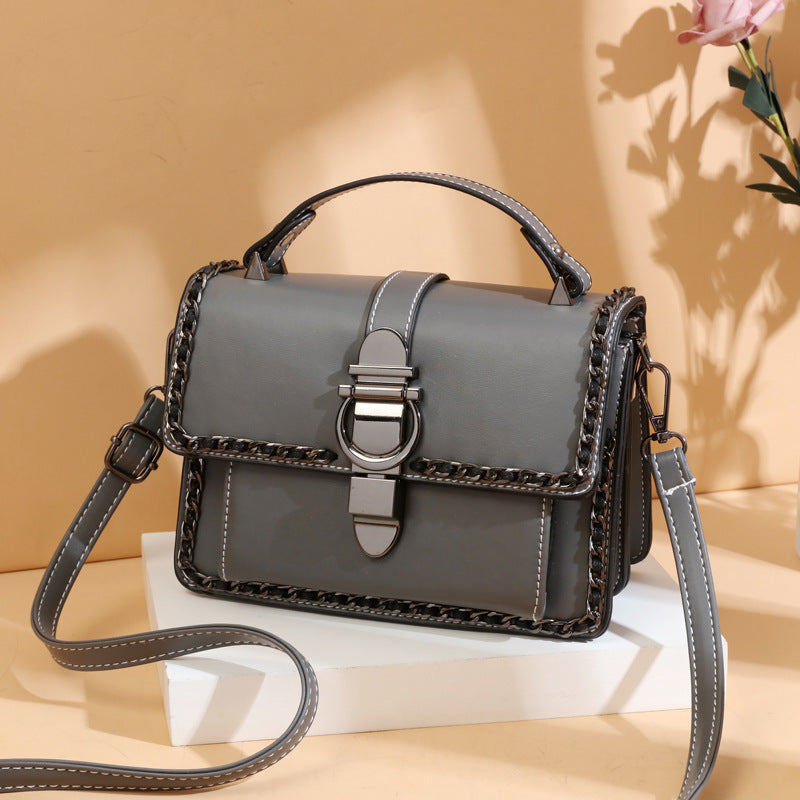 Bag female 2021 new autumn and winter Korean fashion handbag shoulder cross handbag handbags a generation