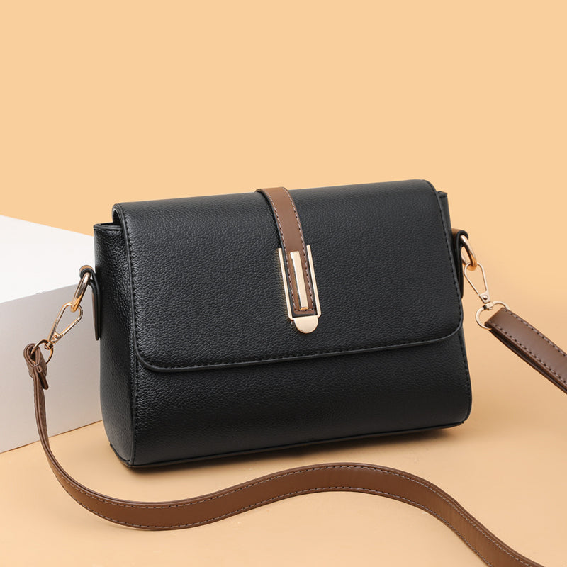 Classic Flap Square Shoulder Bag, Women's All-Match Niche Crossbody Gift Bag For Mom