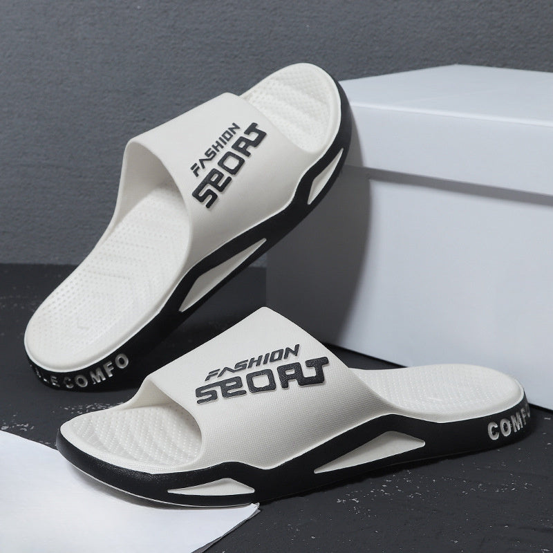 Ciabatte Antiscivolo Alla Moda Da Uomo, Comode Pantofole Casual Ultra Morbide Antiscivolo Per Attività All'aperto Da Uomo