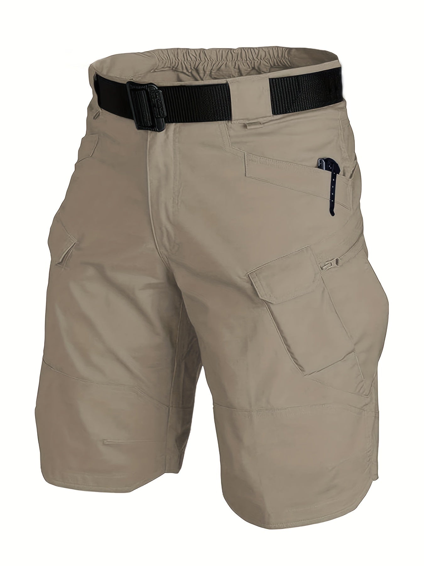 Men's Casual Tactical Shorts, Multi Pocket Shorts For Outdoor Activities