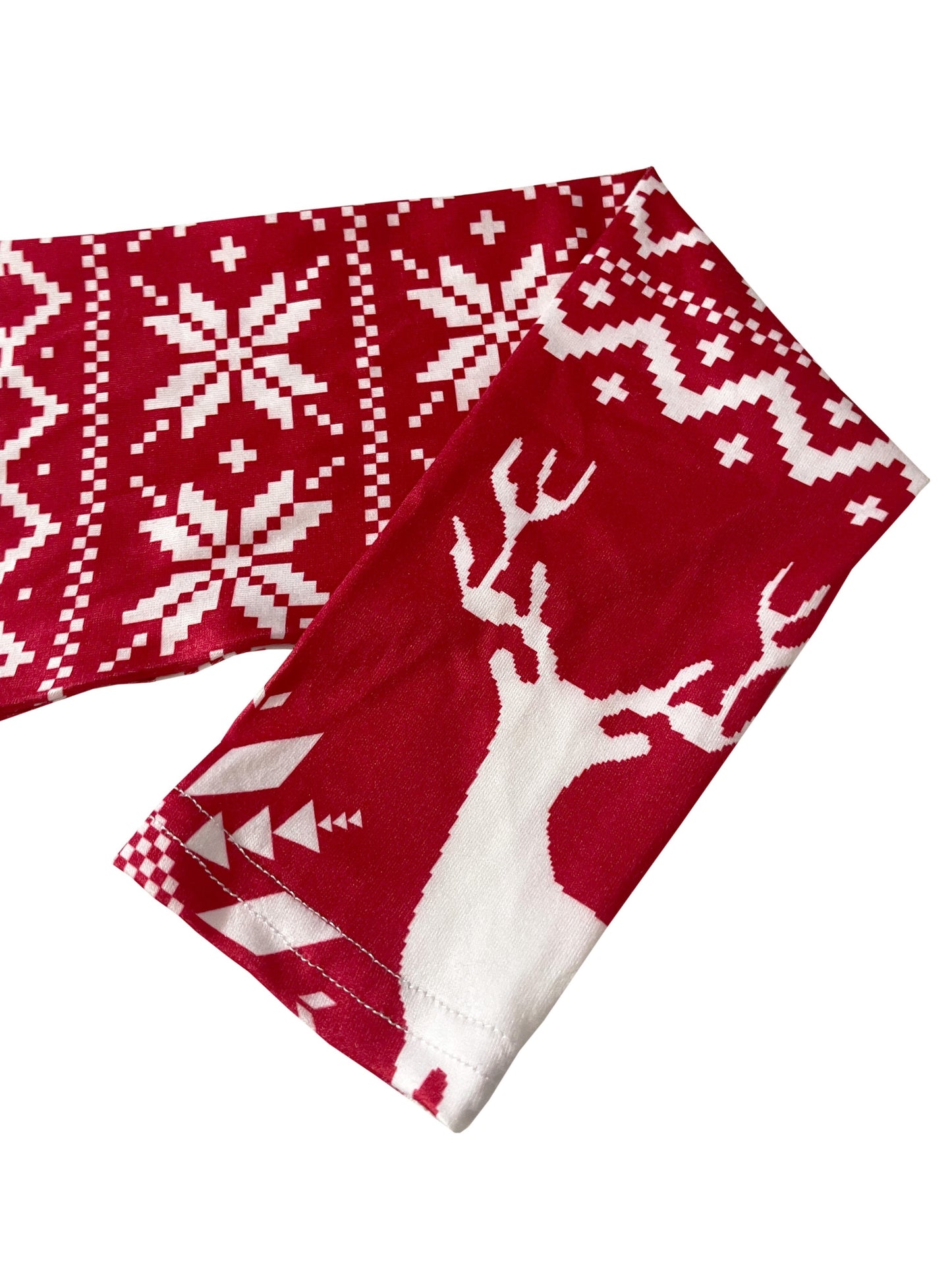 Christmas Deer Print Bodycon Dress, Casual Crew Neck Long Sleeve Mini Dress, Women's Clothing