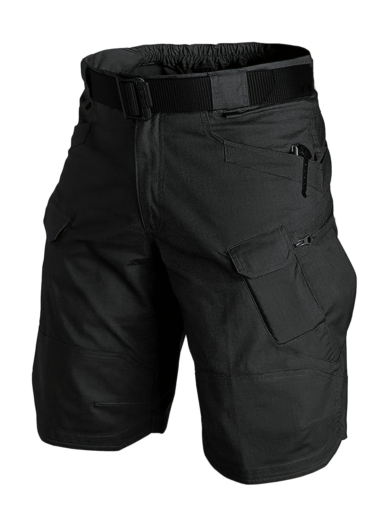 Men's Casual Tactical Shorts, Multi Pocket Shorts For Outdoor Activities