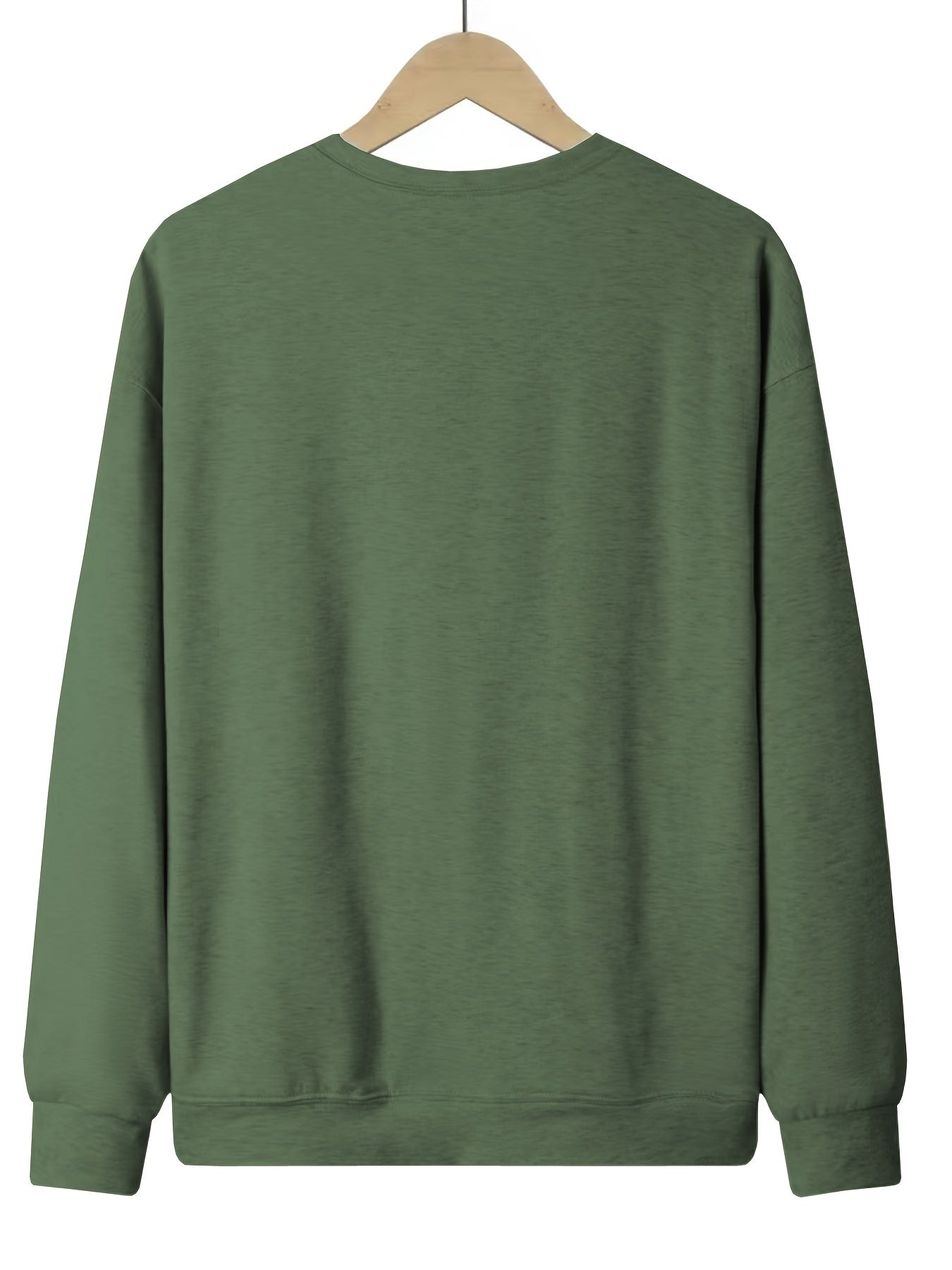 Christmas Letter Print Pullover Sweatshirt, Casual Long Sleeve Crew Neck Sweatshirt For Fall & Winter, Women's Clothing