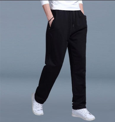 Summer thin section youth casual pants Korean version of trousers men's casual pants new trend summer sports pants quick-drying pants