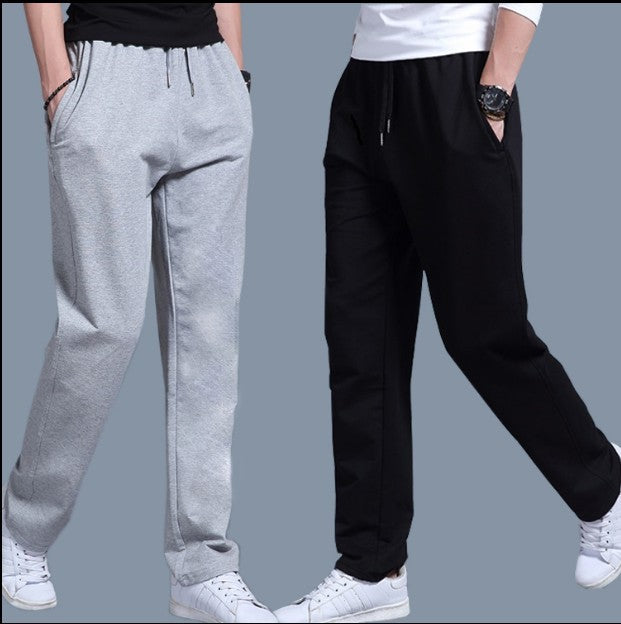 Summer thin section youth casual pants Korean version of trousers men's casual pants new trend summer sports pants quick-drying pants