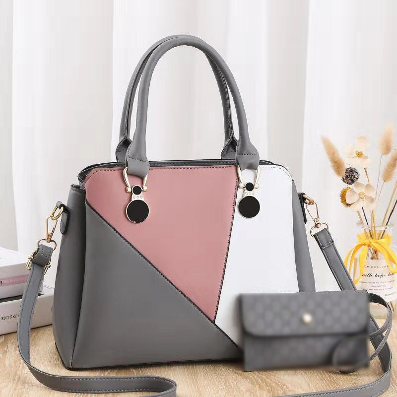 Women's bag 2021 new fashion ladies big bag foreign trade handbag Europe and the United States shoulder diagonal bag BAGS one generation