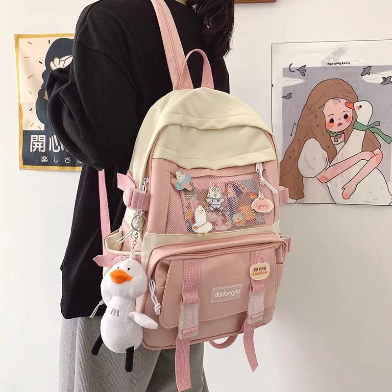 Girls' Bag 3 to Sixth Sea Wan Edition Haimum Japanese Simple Girl Strong College Feng College