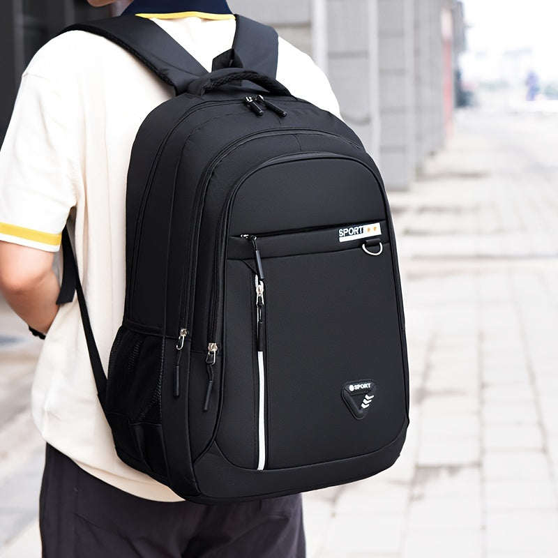 Men's Large Capacity Travel Backpack, Waterproof Laptop Backpack, Middle School, High School, And College Student Backpack