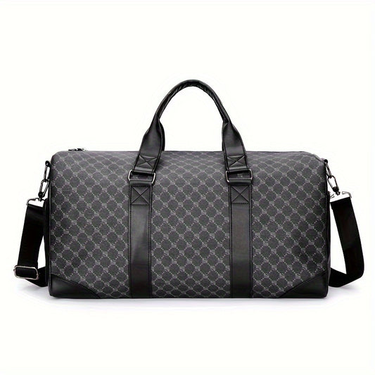 Large Capacity Travel Duffle Bag, Sports Fitness Gym Yoga Bag, Weekender Overnight Bag & Luggage Suitcase Organizer