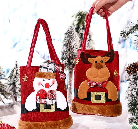 Christmas Gift Bag Christmas Eve Apple Gift Box Kindergarten Children Ping An Fruit Packaging Box Gift Box Small Cloth Bag