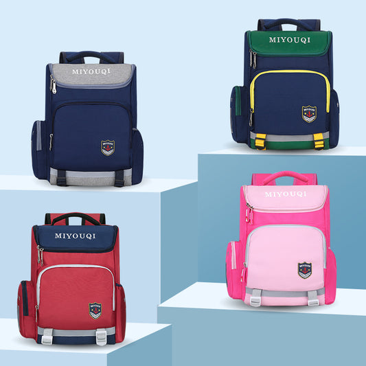 Korean version of the primary school book package custom logo reduced the burden of the female children's children's shoulder bag can be generated