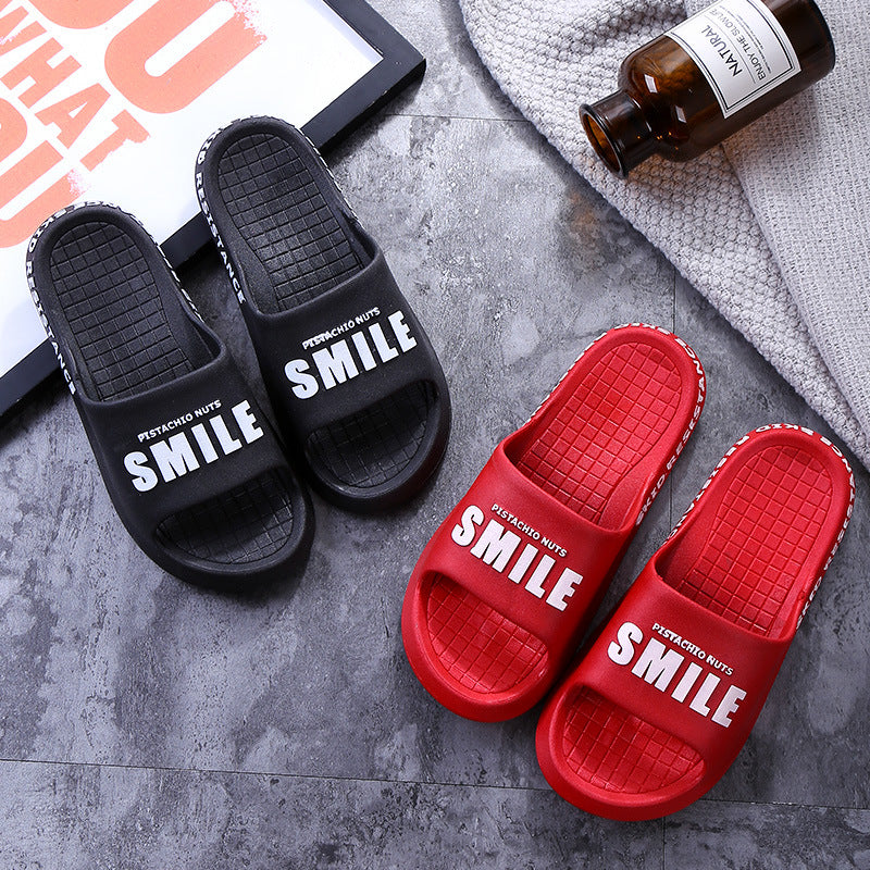 2021 new trend slippers men and women summer fashion Korean version wearing beach cool flipple shoes couple room inside and outside slippers female