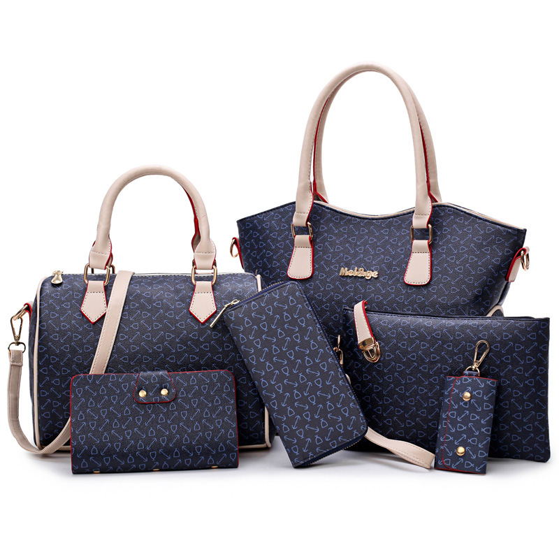 Women 6 pcs bags with latest designs