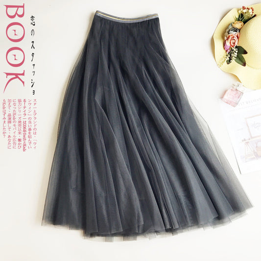 South Korea Dongda Gate Wholesale 2021 Summer Slim Waist Middle School Slim Skirt Puff Hirkad Skirt