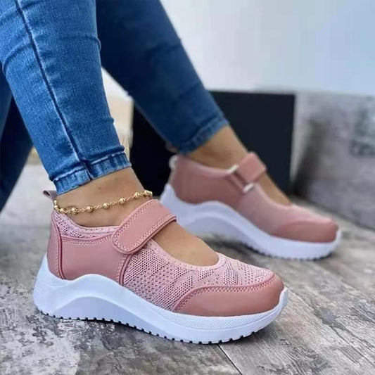 Geumxl Summer Women Casual Shoes Sneakers Women Shoes 2023 Mesh Breathable Platform Chaussure Femme Non Slipwomen Vulcanize Shoes