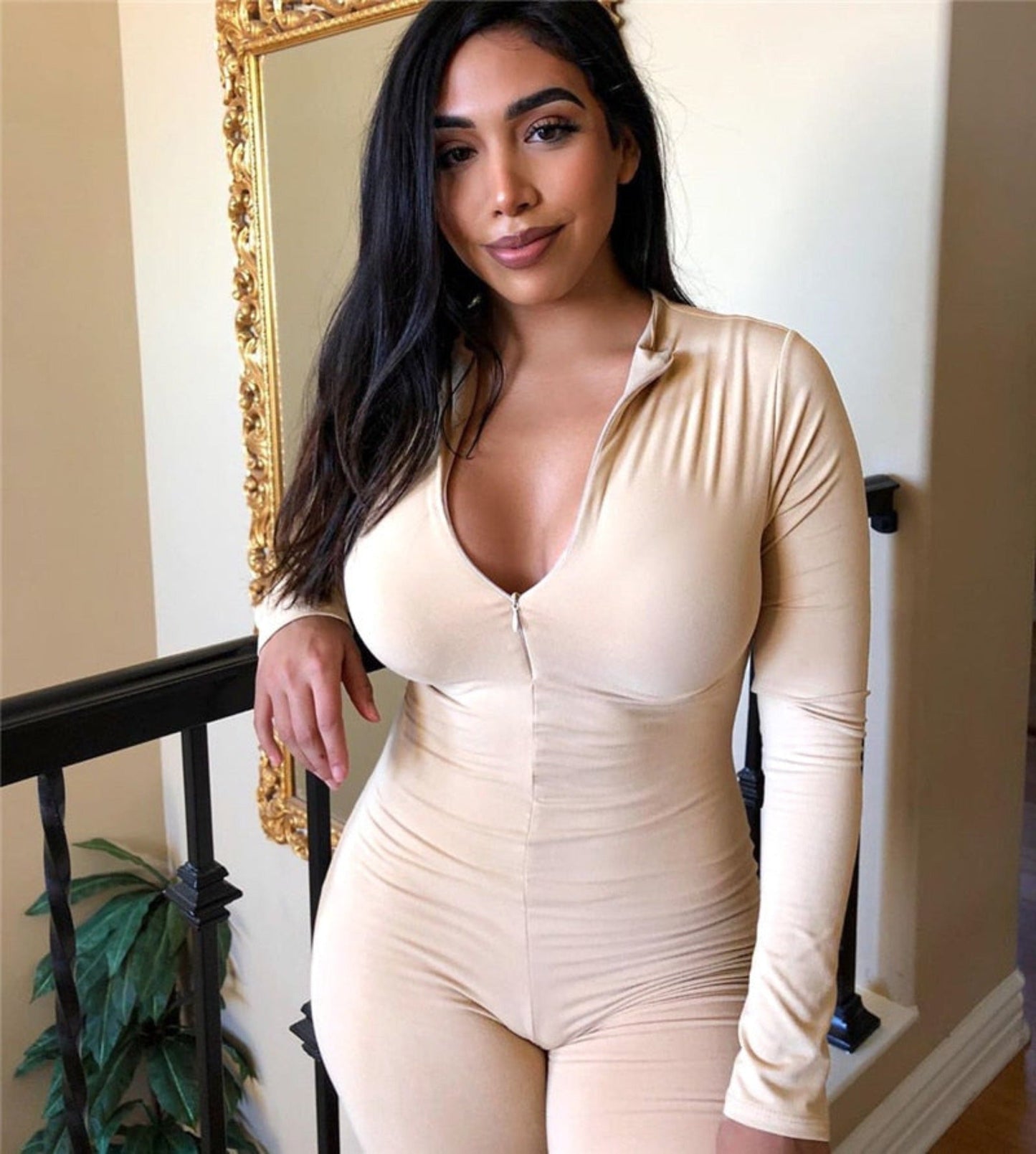 Streetwear Spring Bodycon Jumpsuit