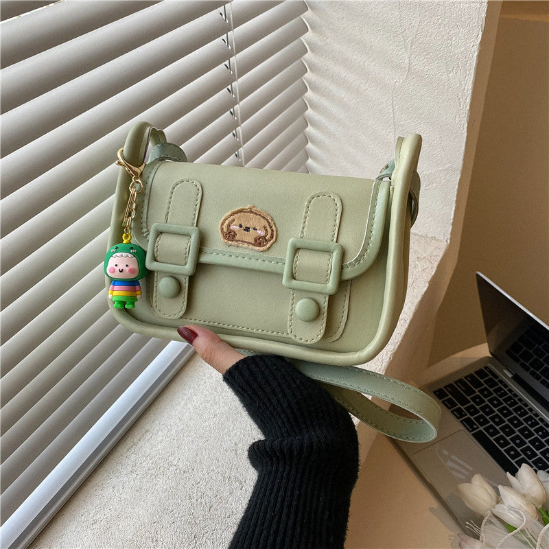 Trendy fashion popular niche bag women's bag 2022 summer new all-match messenger texture one-shoulder small square bag