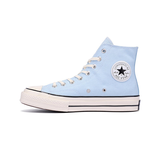 New authentic Erlange Converse Les autumn and winter 1970s classic high-top canvas shoes men's and women's shoes Putian blue bottom