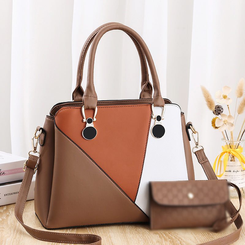 Women's bag 2021 new fashion ladies big bag foreign trade handbag Europe and the United States shoulder diagonal bag BAGS one generation