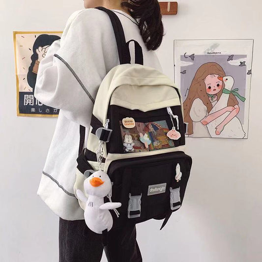 Girls' Bag 3 to Sixth Sea Wan Edition Haimum Japanese Simple Girl Strong College Feng College