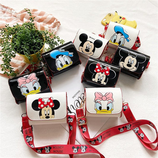 New children's bag shoulder bag cute cartoon Messenger bag tide boys and girl mini cotton wallet