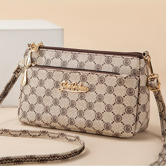 Borsa A Tracolla Singola Con Cerniera Multistrato, Per Borsa A Tracolla Da Donna, Per Borsa Della Mamma - Borsa Per Cellulare